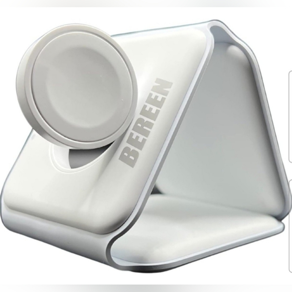 BEREEN Foldable 3 in 1 Charging Station, Travel Charger for Multiple Devices - Picture 2 of 10
